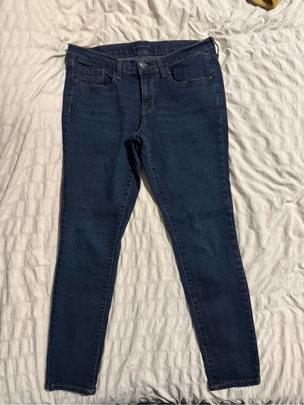 Aeropostale Dark Blue Women's Skinny Jeans - Stretch Denim